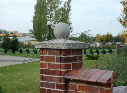 Säulen Element Sockel Kopf Abdeckung für Säule Antik Stil Garten